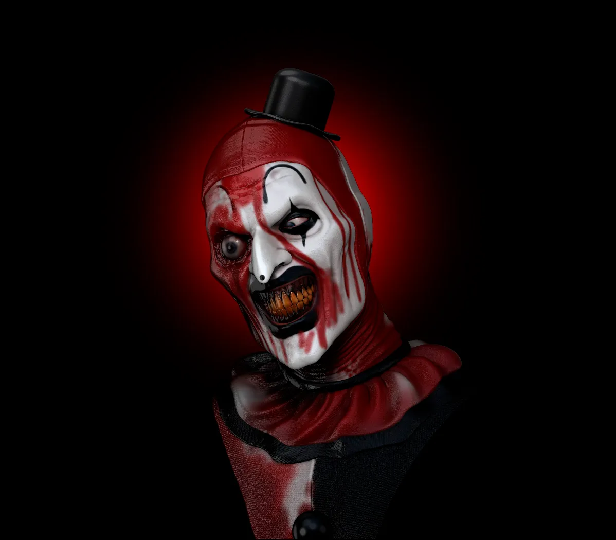 Art the clown _ terrifier bust