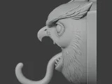 Owl Head Wall Hanger Coat and Key Holder Hook-3