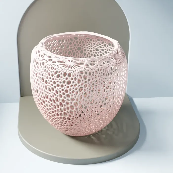 Celestial  Orchid Pot/Bowl 3DModelle herunterladen Creality Cloud