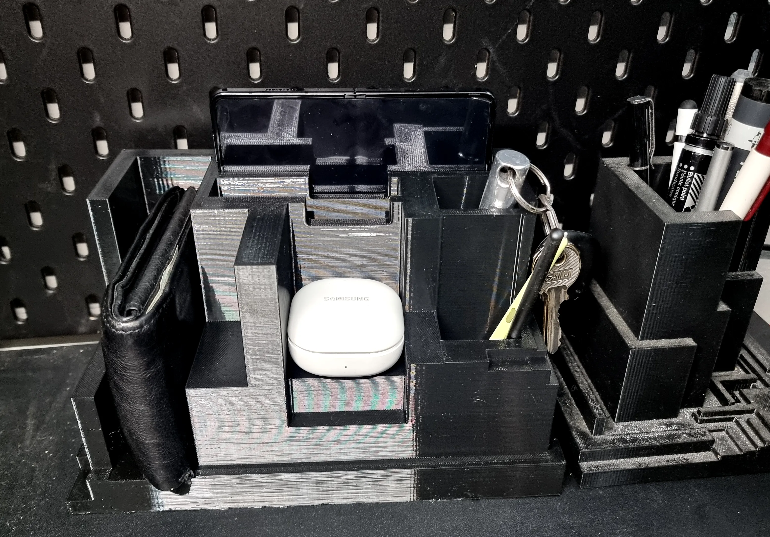 Brutalist Desk Organizer