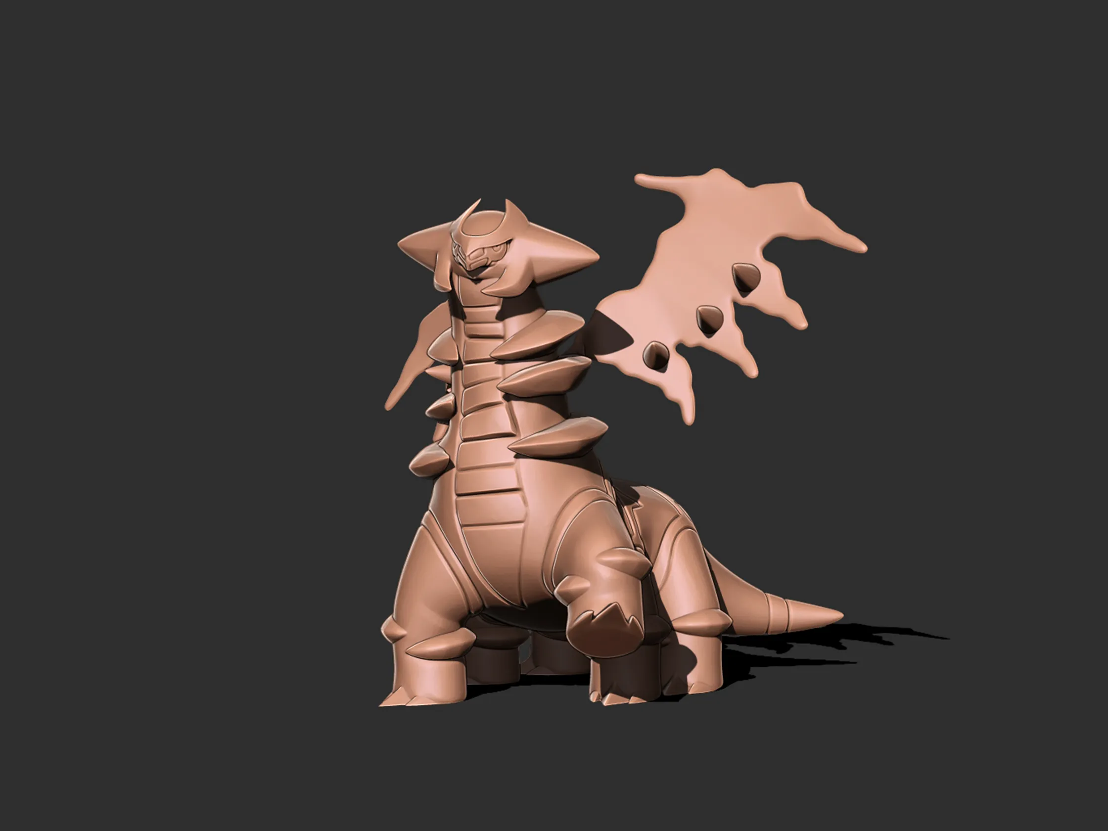 Giratina pokemon 3d print model