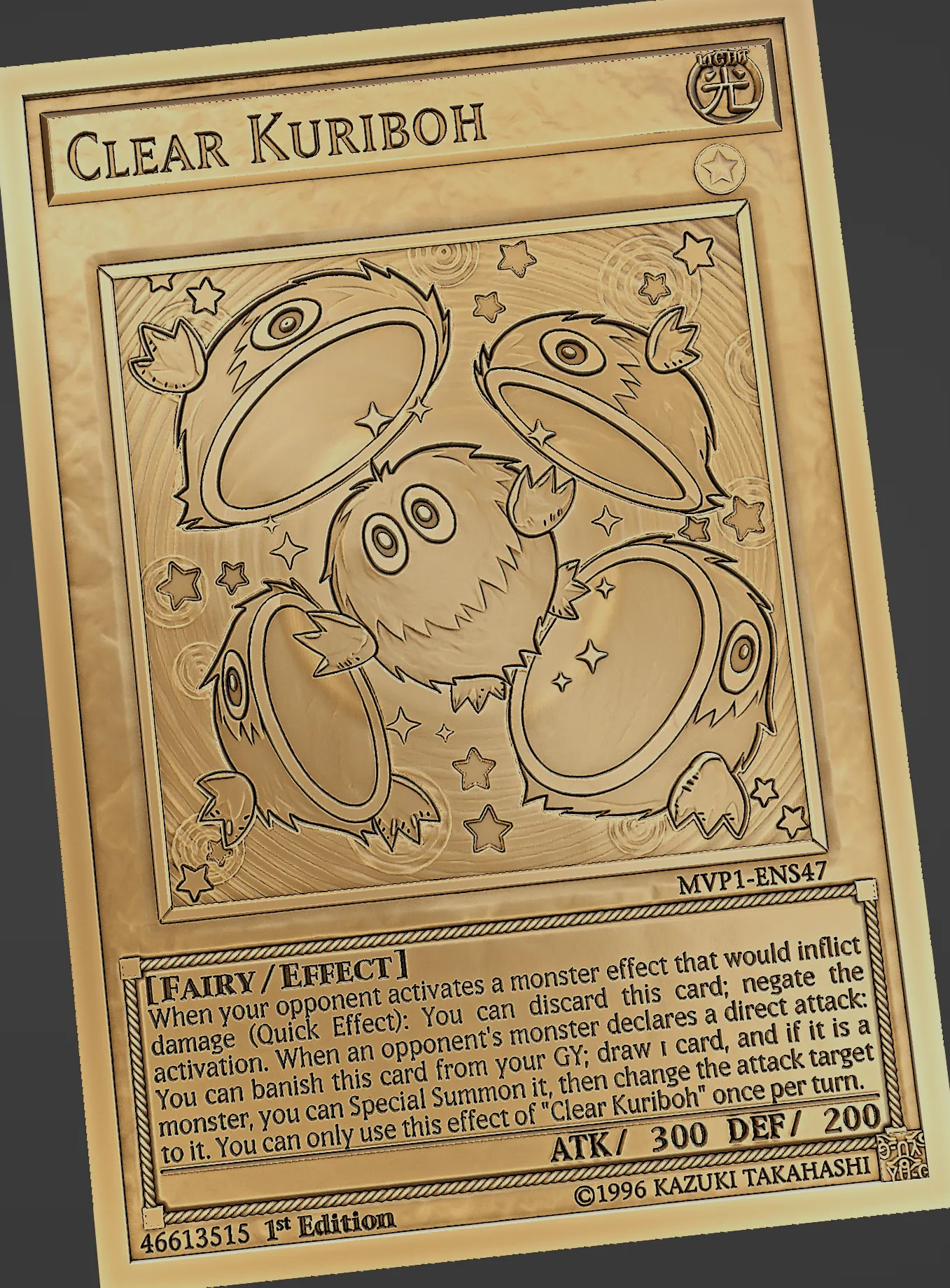 Clear Kuriboh - yu-gi-oh!