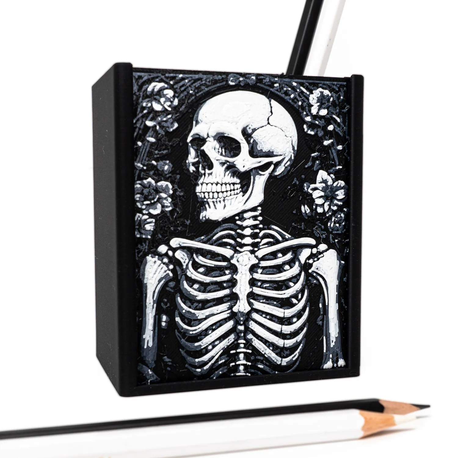 Skeleton Pen Holder