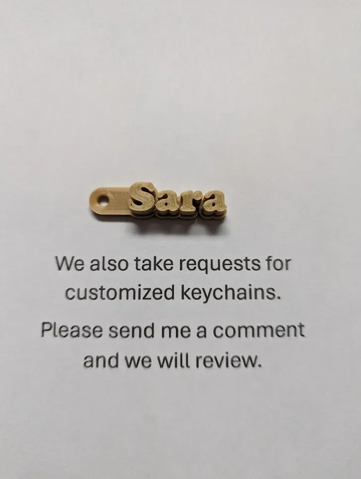 Sara Keychain