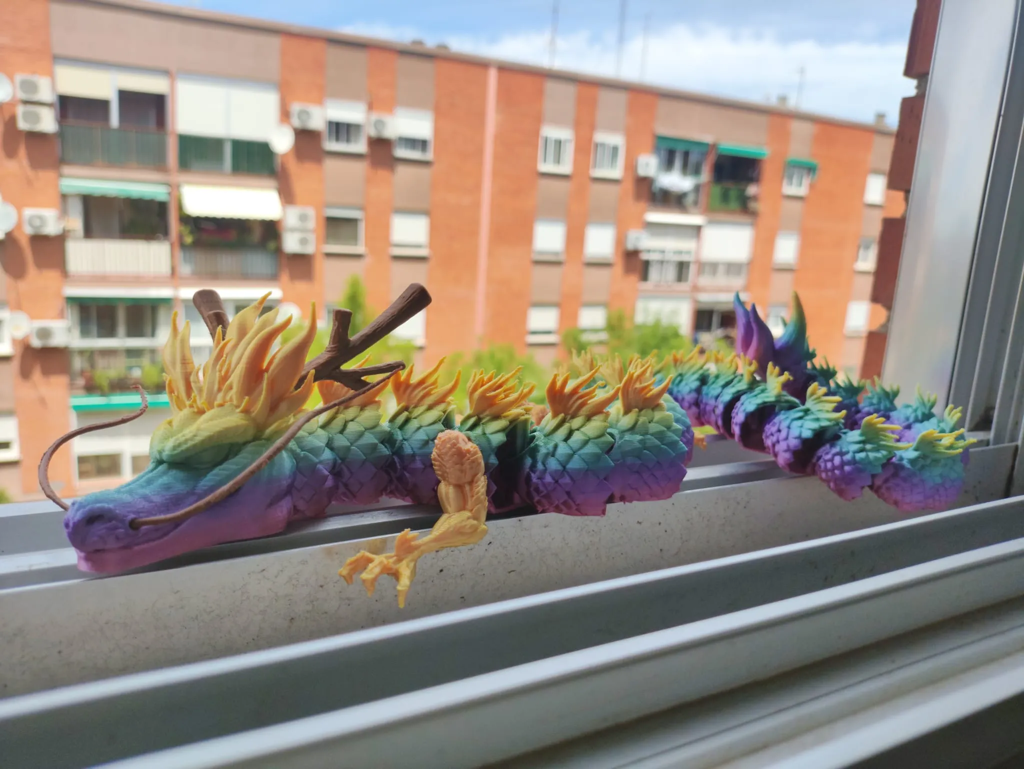 Dragon Articulado estilo Dragon Ball