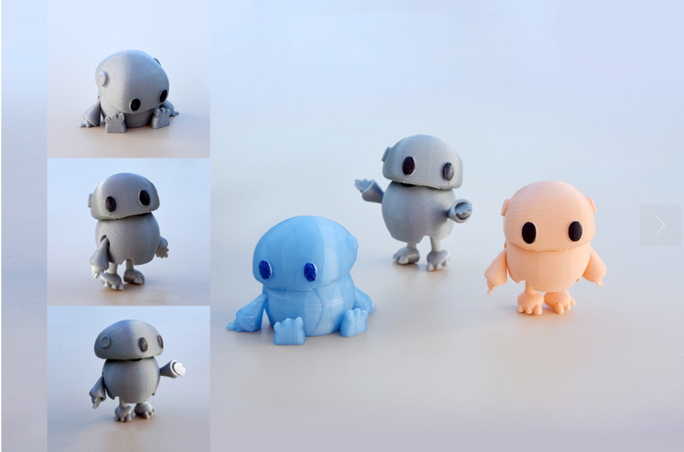 Articulated 3d models