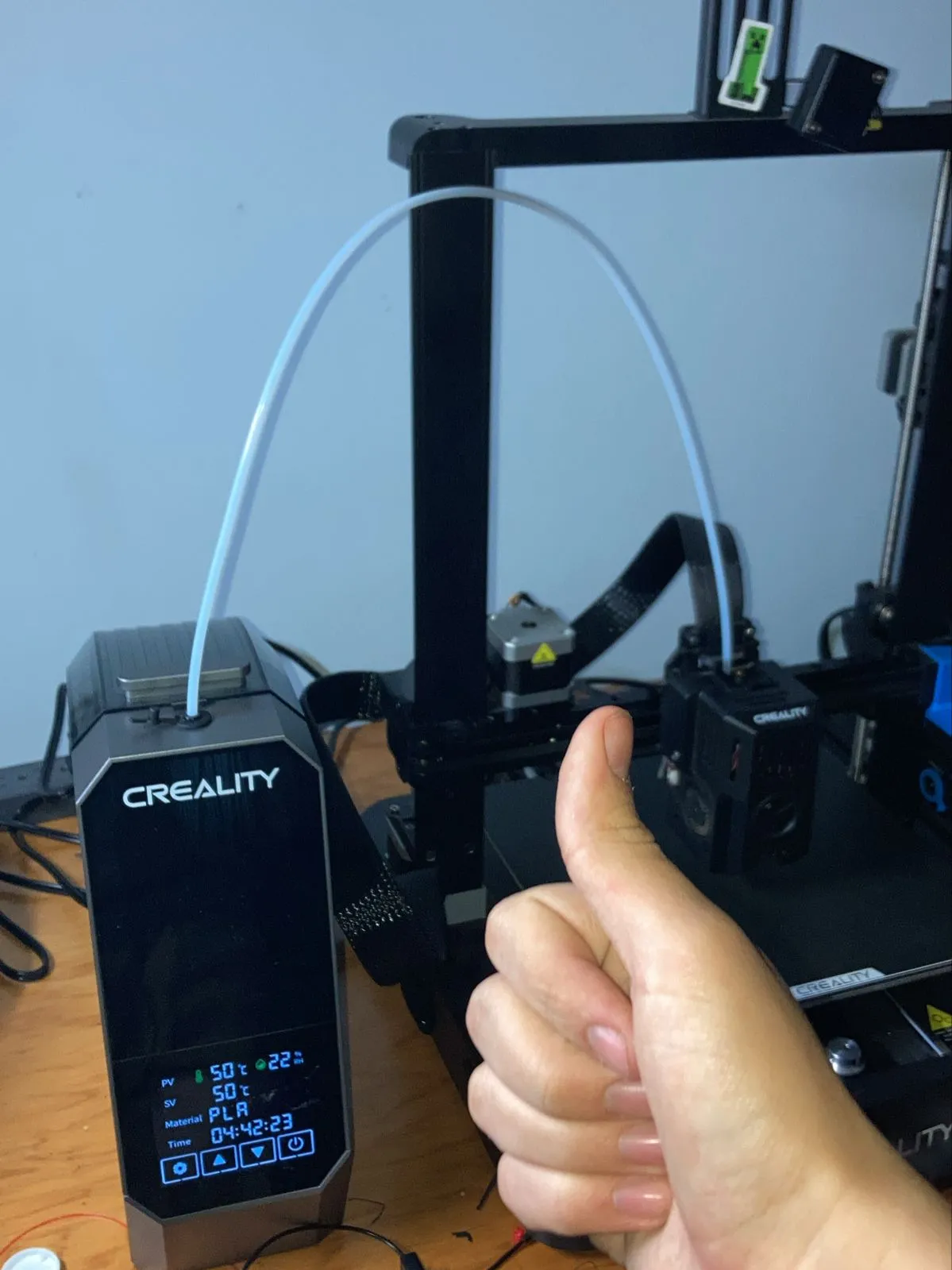 Creality Space Pi PTFE tube holder