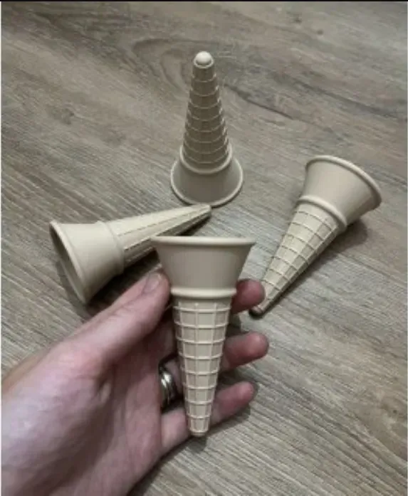 BUZ KREM KONİSİ