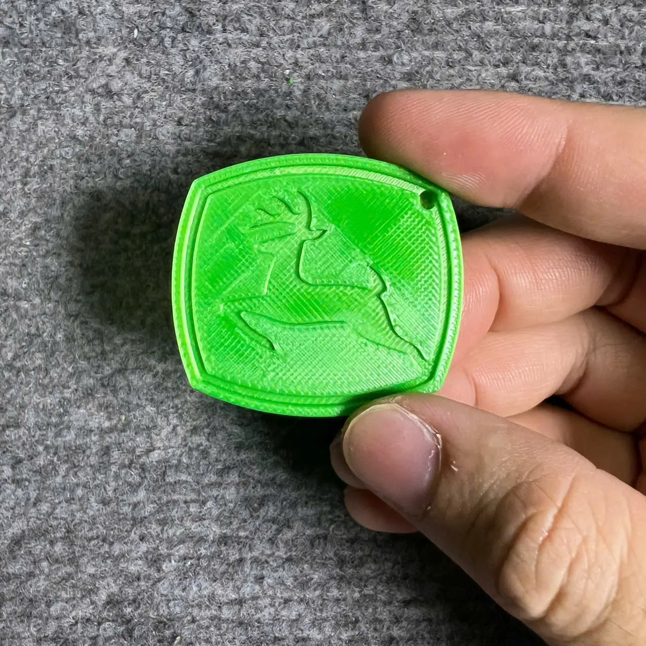 3D Printer Files 3MF File John Deere Keychain Creality Cloud 3d-printer-files-3mf-file-john-deere-keychain-creality-cloud