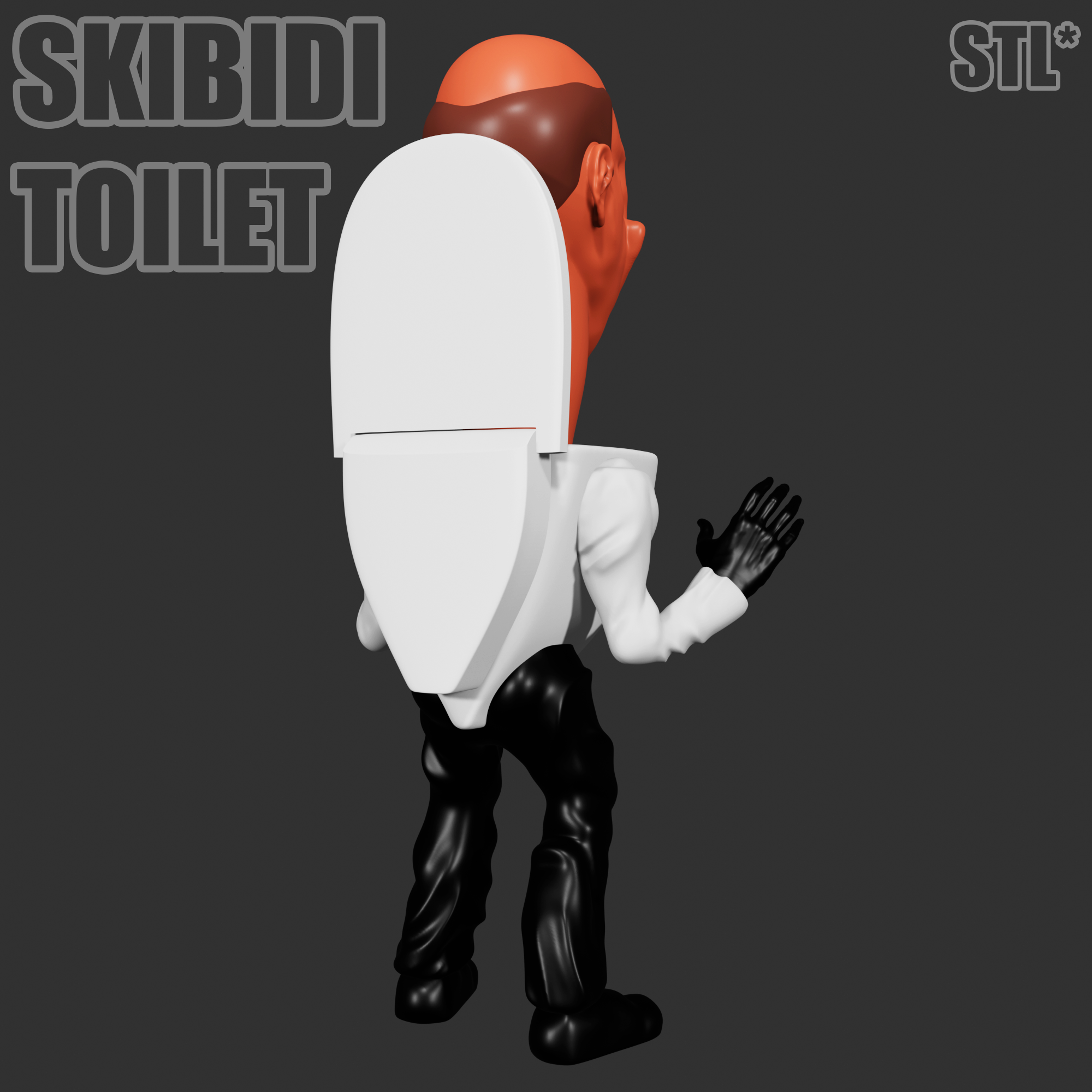 STL file Sculpture G-Man Skibidi Toilet (Skibidi Toilet - Season 1) 🗿・3D  printer model to download・Cults