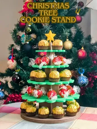 Christmas Tree Cookie Stand