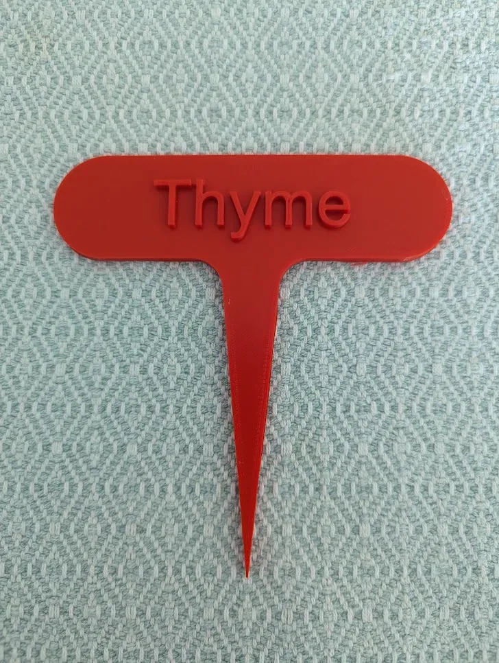 Thyme Plant Marker / Stack / Stick
