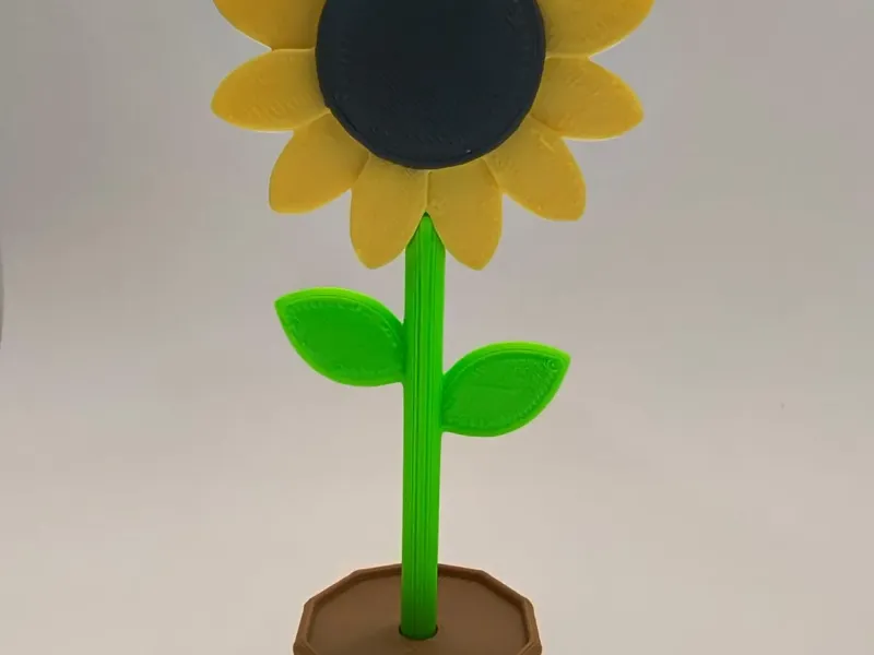 向日葵花瓶