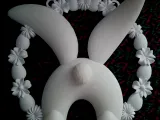 Ozdoba wielkanocna krolik - Easter decoration rabbit-6