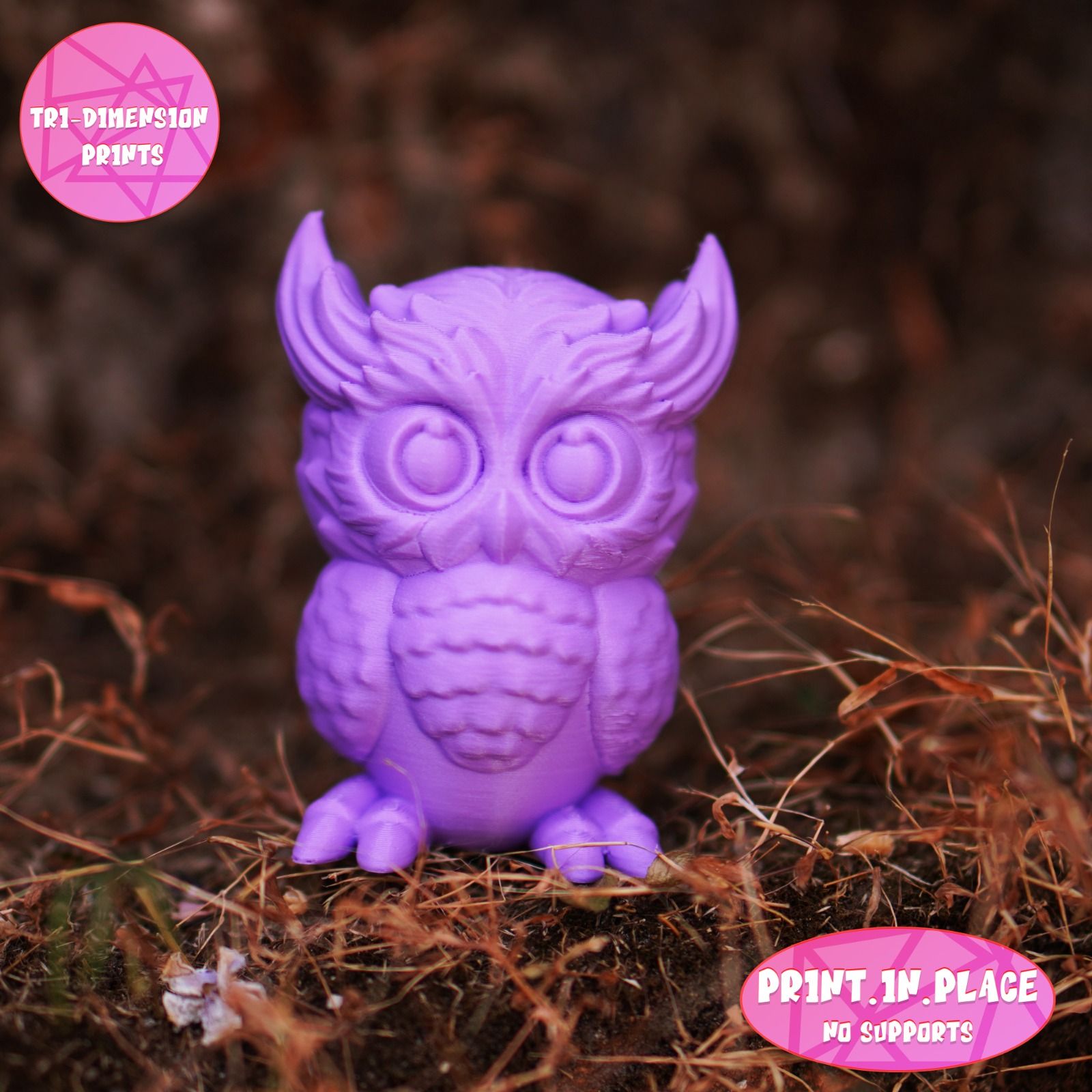 CUTE OWL (NO SUPPORTS) | 3D models download | Creality Cloud