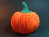 KNITTED / CROCHET PUMPKIN JACK-0-LANTERN-0