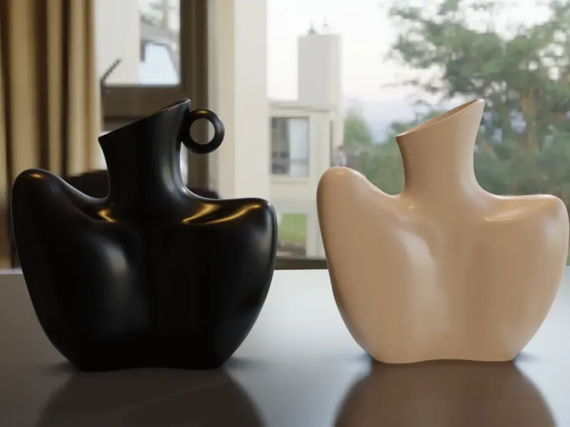 Woman Vase body