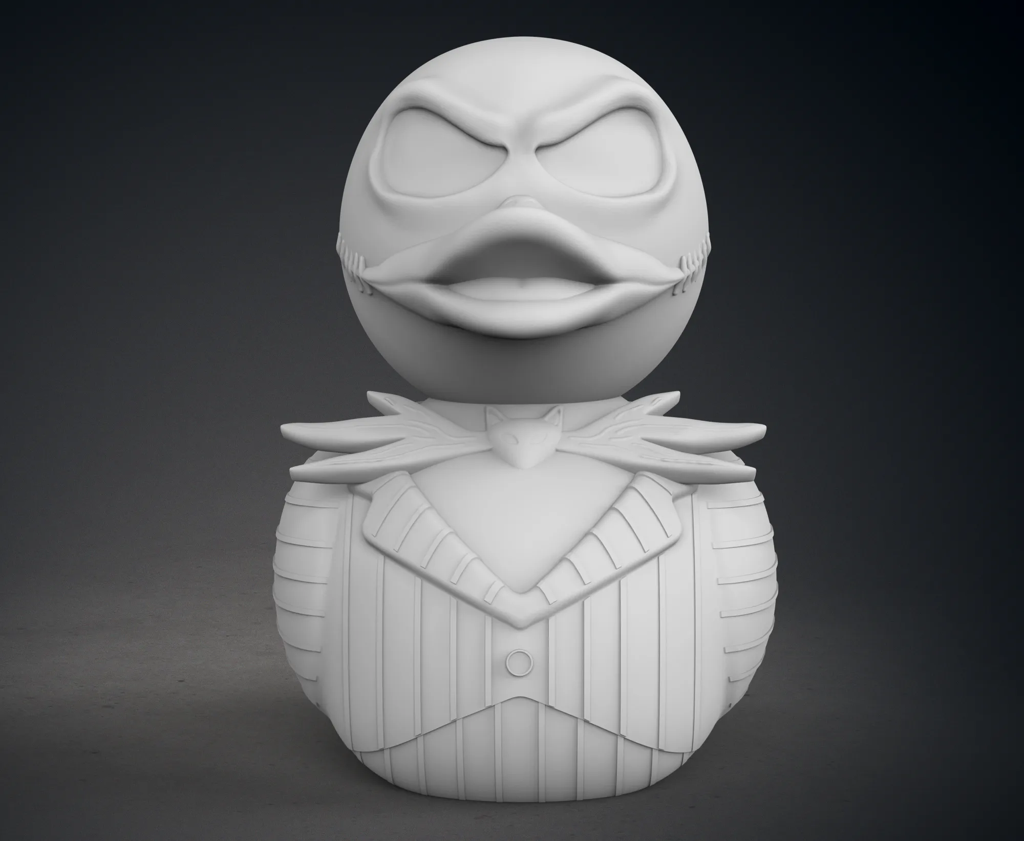 Cute Jack Skellington Rubber Duck