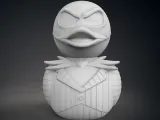 Cute Jack and Sally Skellington Rubber Ducks-3