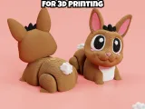 Articulated Sheep 3D Print File: Flexi Fidget Toy-3
