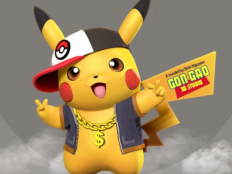 Rapper Pikachu