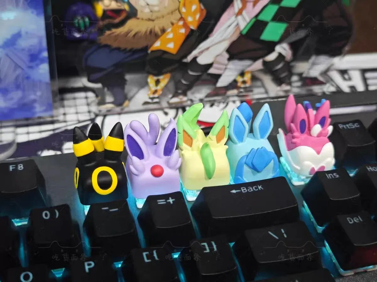 Eeveelutions Vol 2 Keycaps collection - Mechanical Keyboard
