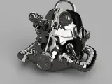 Fallout Helmet Keychain-1
