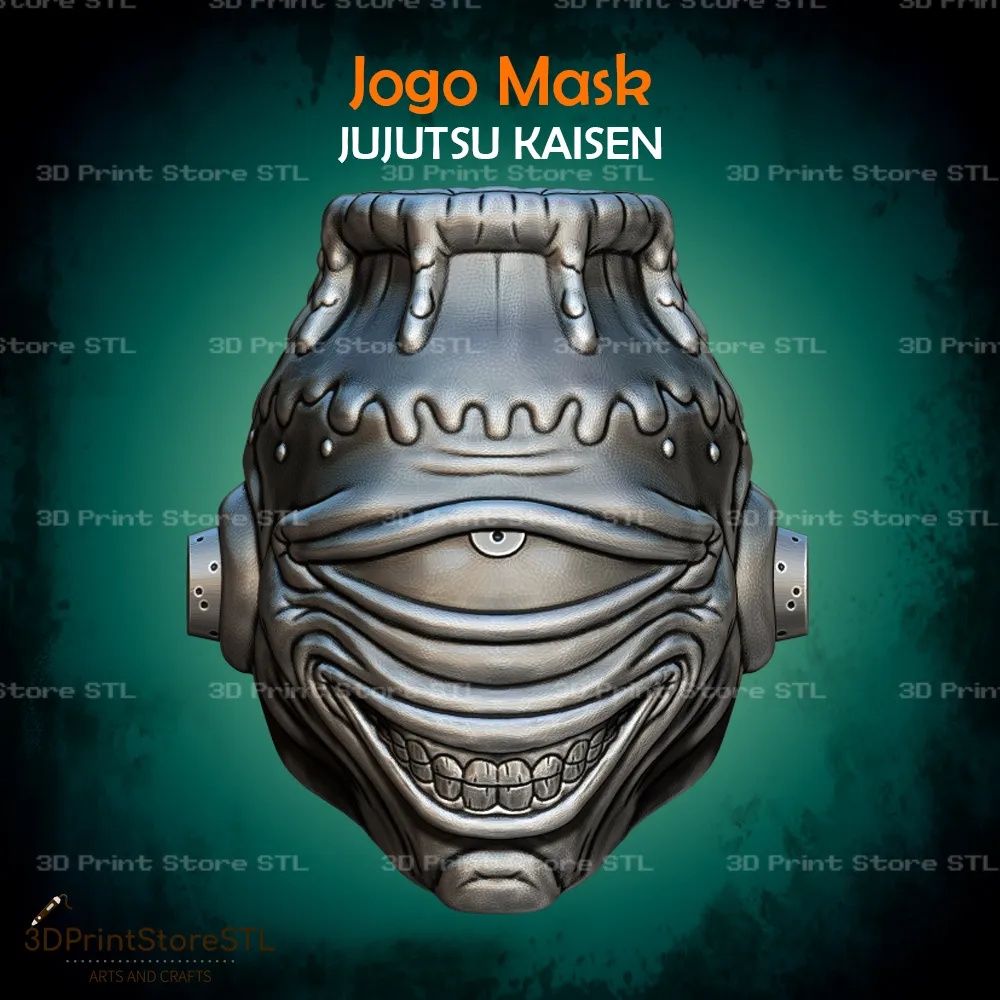 Jogo Mask Cosplay Jujutsu Kaisen - STL File