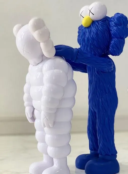 Kaws BFF x What Party Fan Art Toy