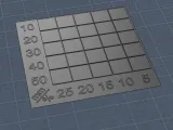 Ironing test plate Multiple layer heights + settings-2