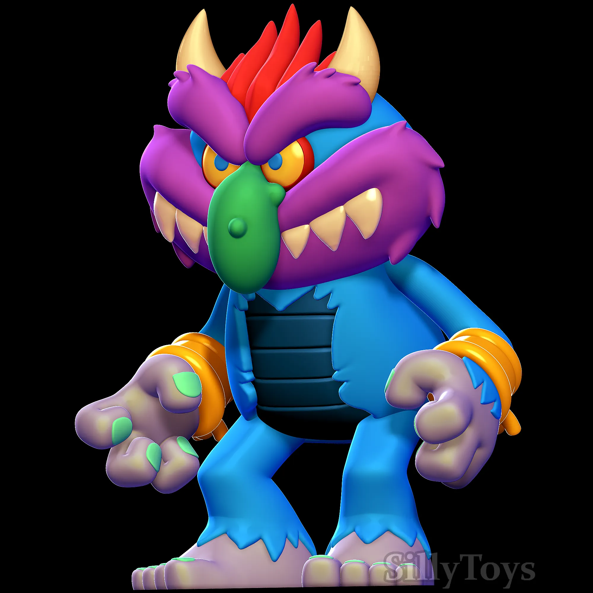 Characters Creatures STL Download My Pet Monsterby SillyToys characters-creatures-stl-download-my-pet-monsterby-sillytoys