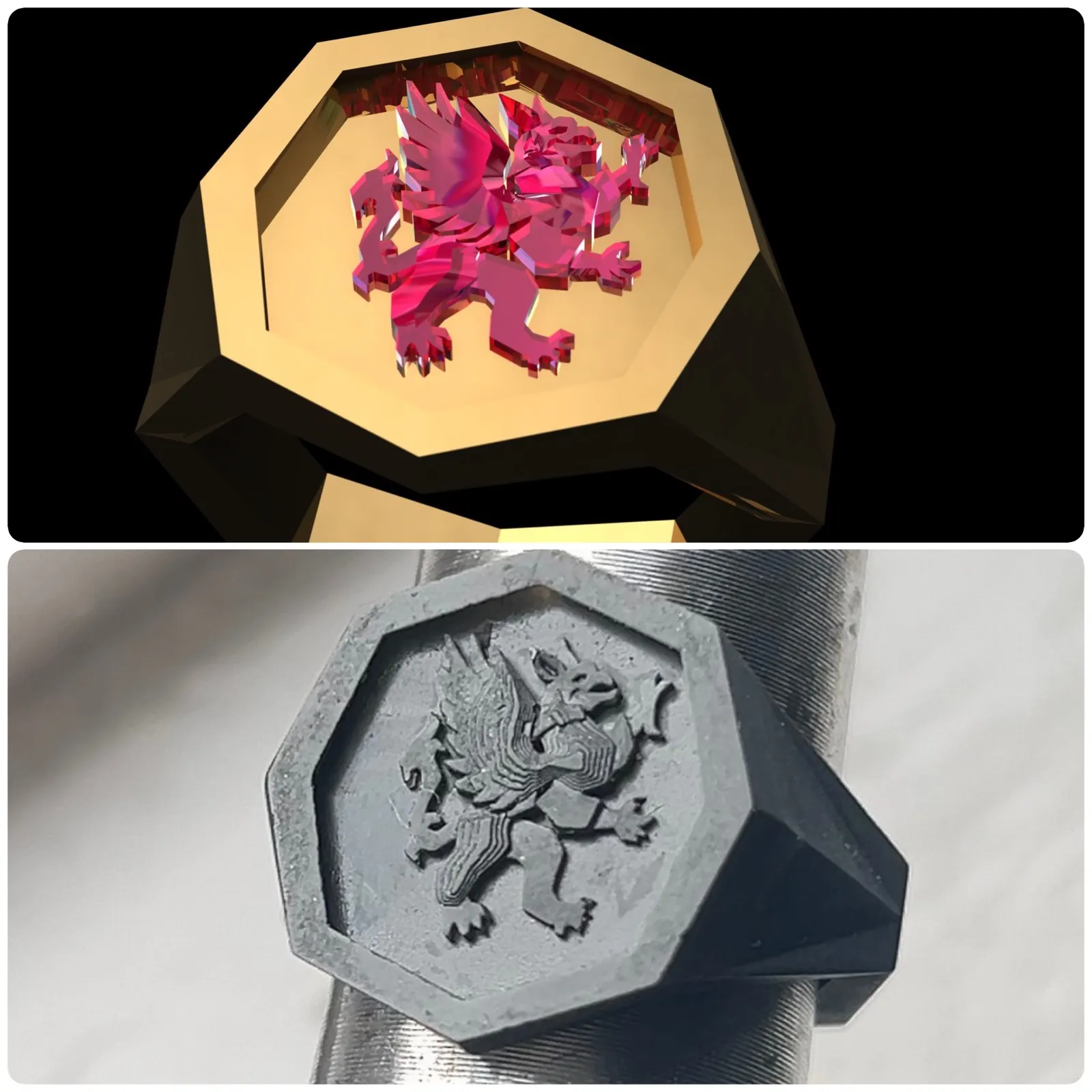 free DRAGON signet from SORE GA fantasy & manga Jewellery
