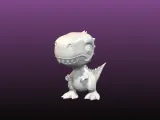 Distressed Dino-3