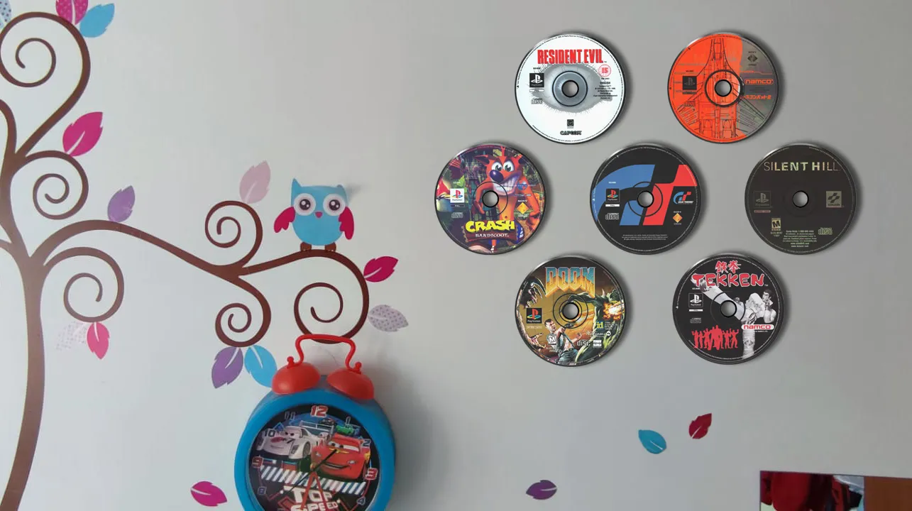 Wall Art - CD ROM Playstation PSX