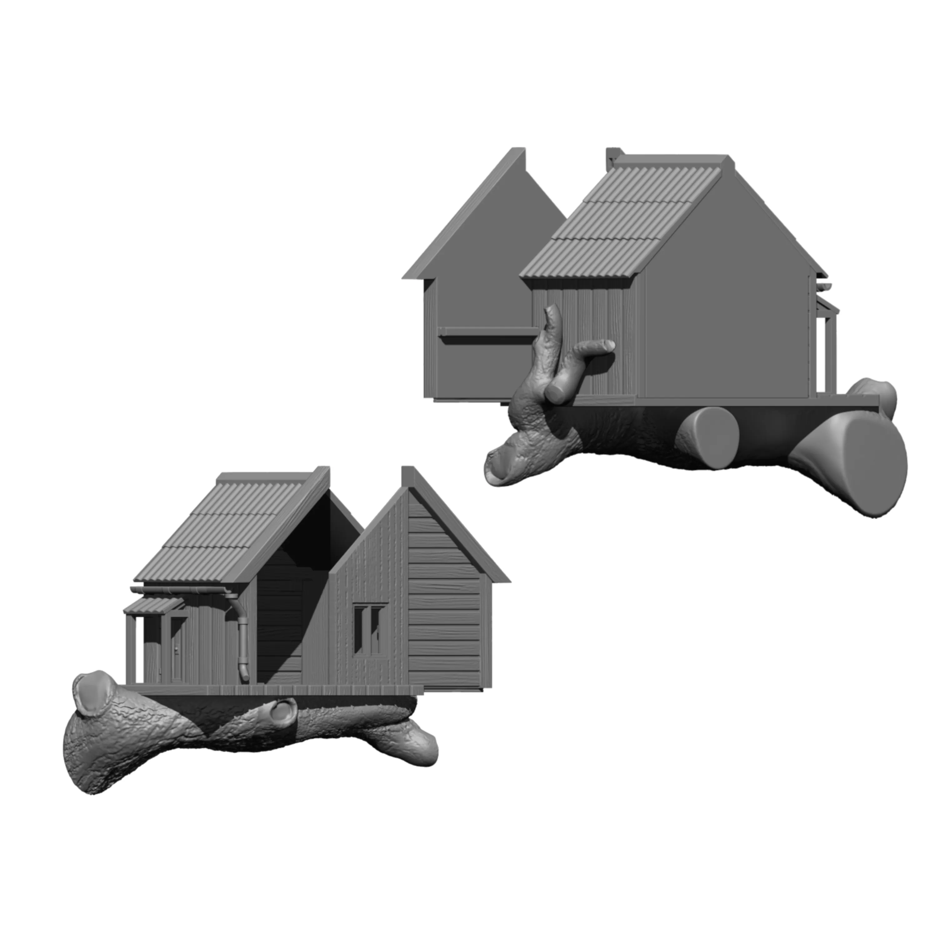 House on a fridge