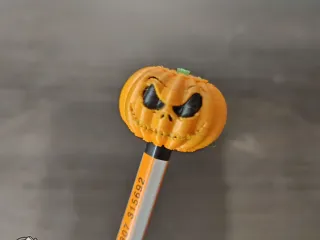 Spooky Spin Pumpkin - Jack Skellington Topper 🎃🌀