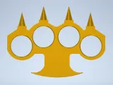 Knuckle duster with spikes-2