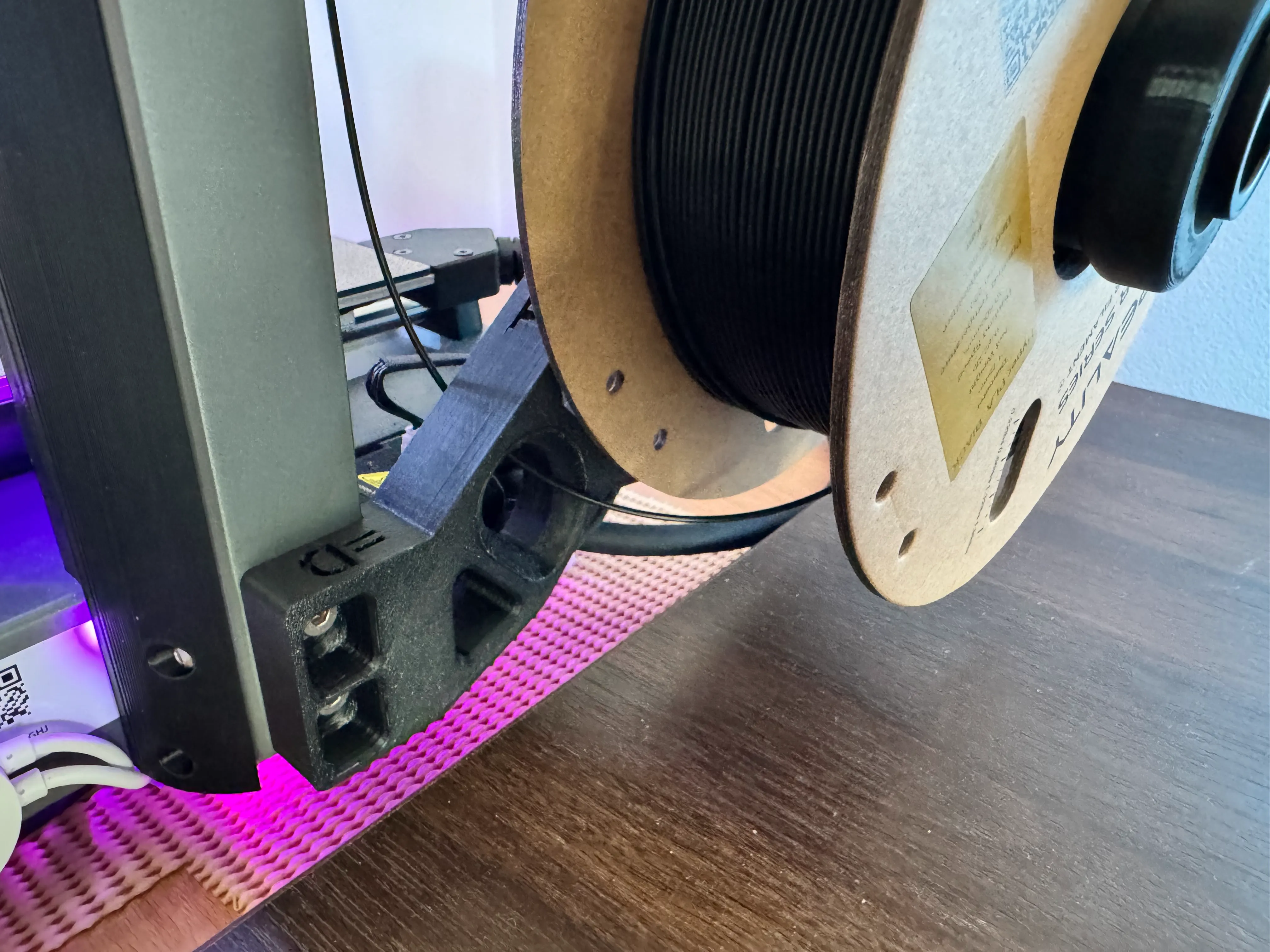 Ender3 V3 CoreXZ - Spool Holder (Rear Facing)