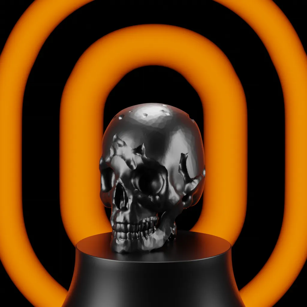 Nightmare's Gambit - Halloween Chess Set
