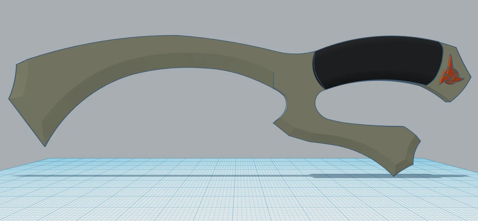 Lama da battaglia Klingon Mek'leth 1