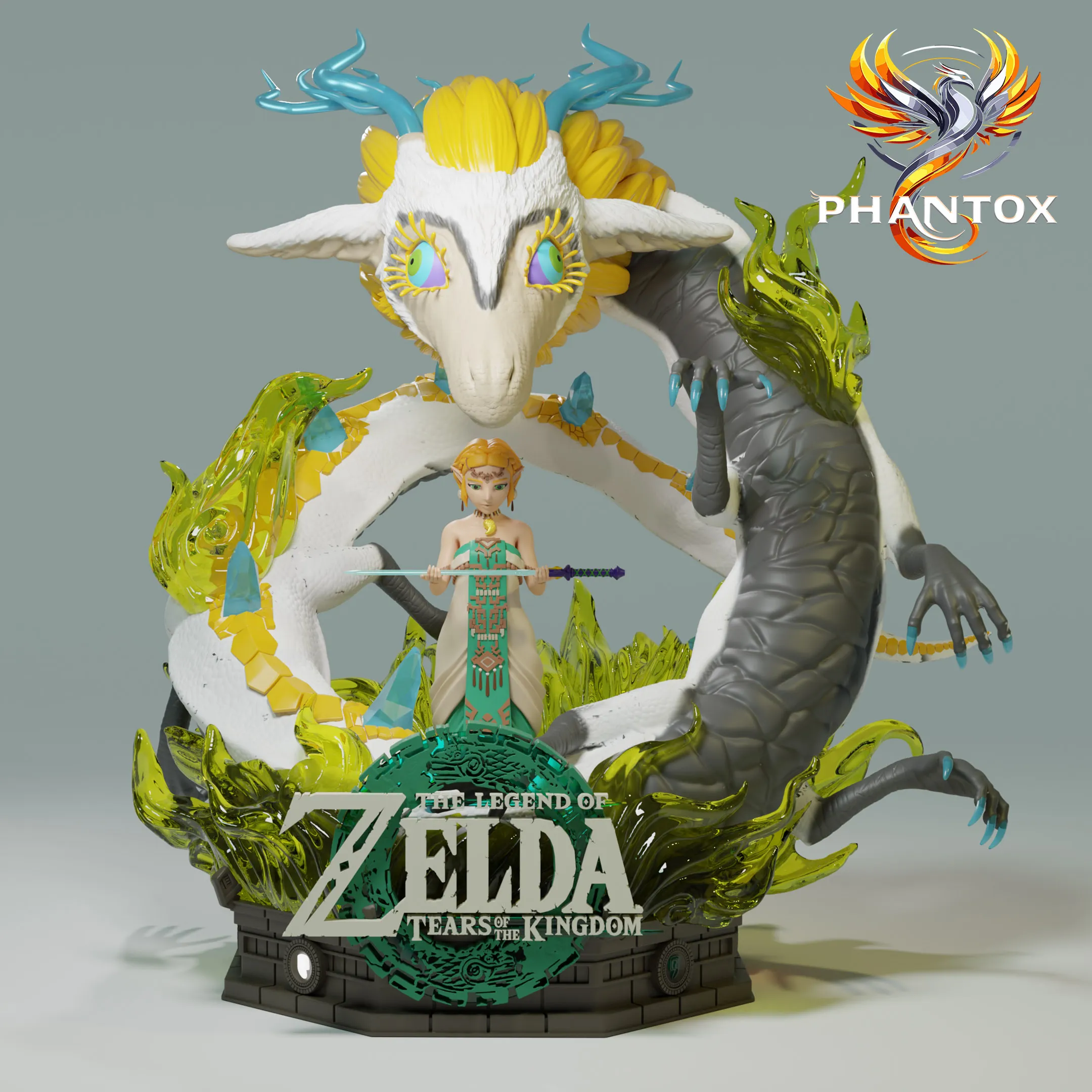 Zelda and Dragon TOTK