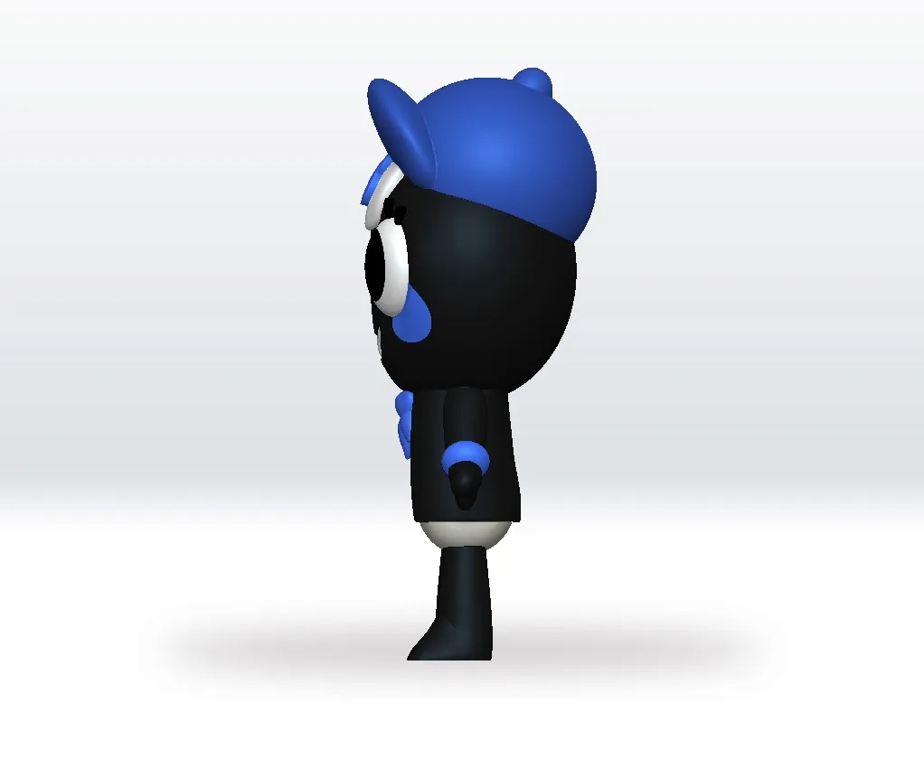 Dandys World Toodles Junior Detective STL 3D Character