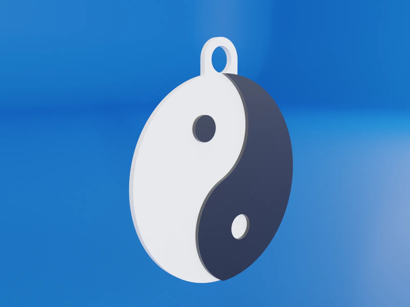 (GRATUITO) Ciondolo rotondo portachiavi Yin Yang