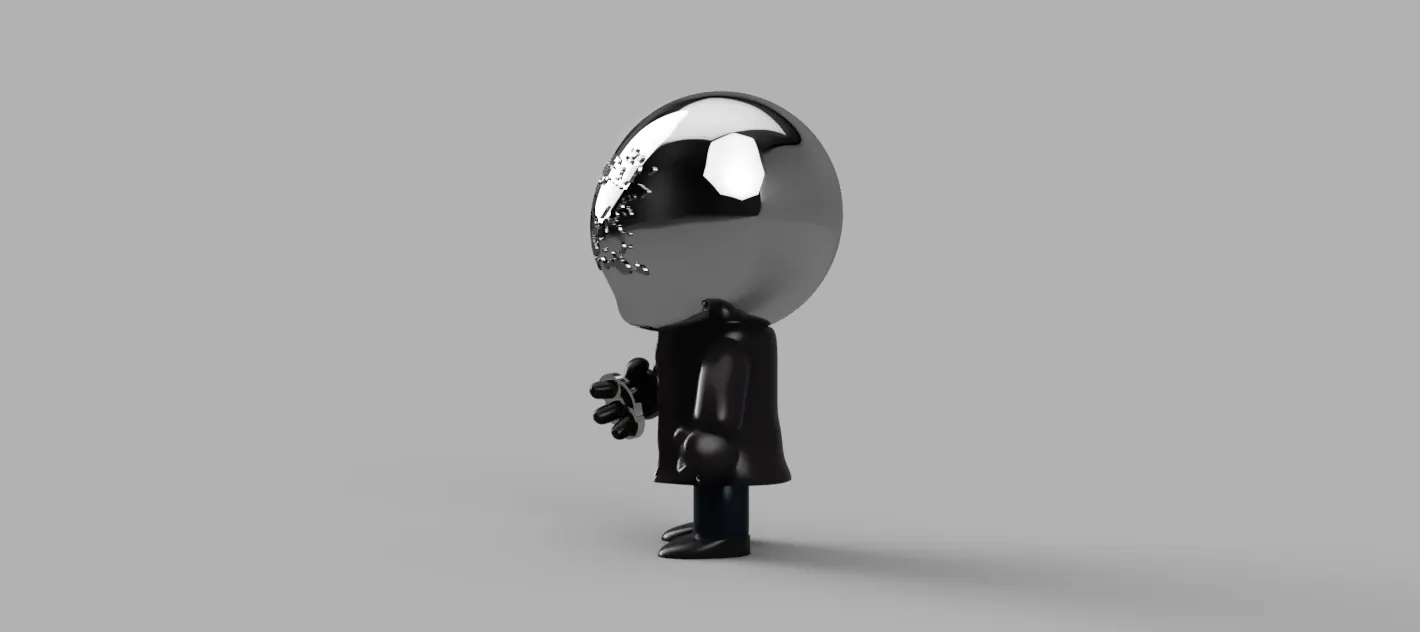 DC Comics Watchmen Mini Looking Glass (Wade Tillman)