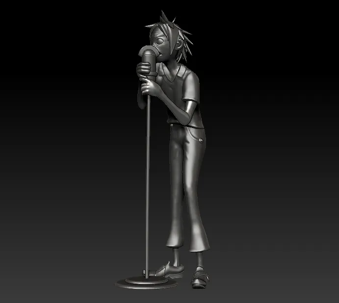 Gorillaz 2D Superplastic fan art