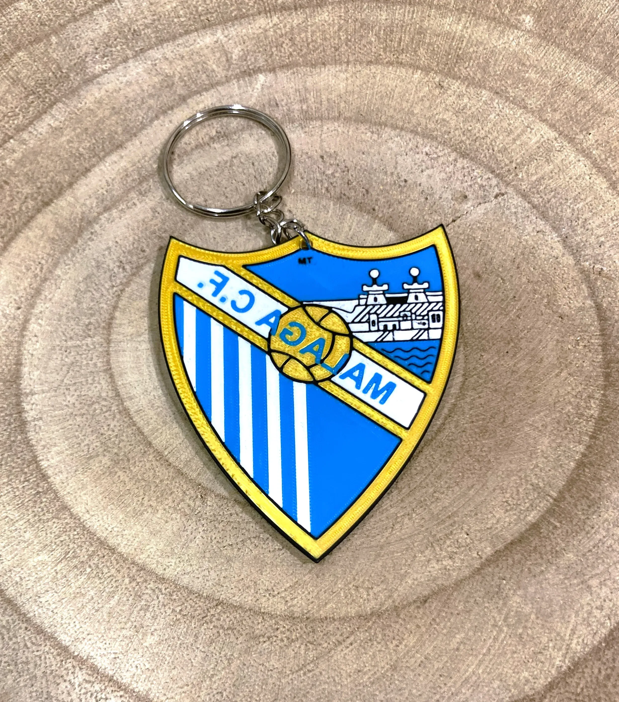 Llavero Málaga CF / Málaga CF keychain