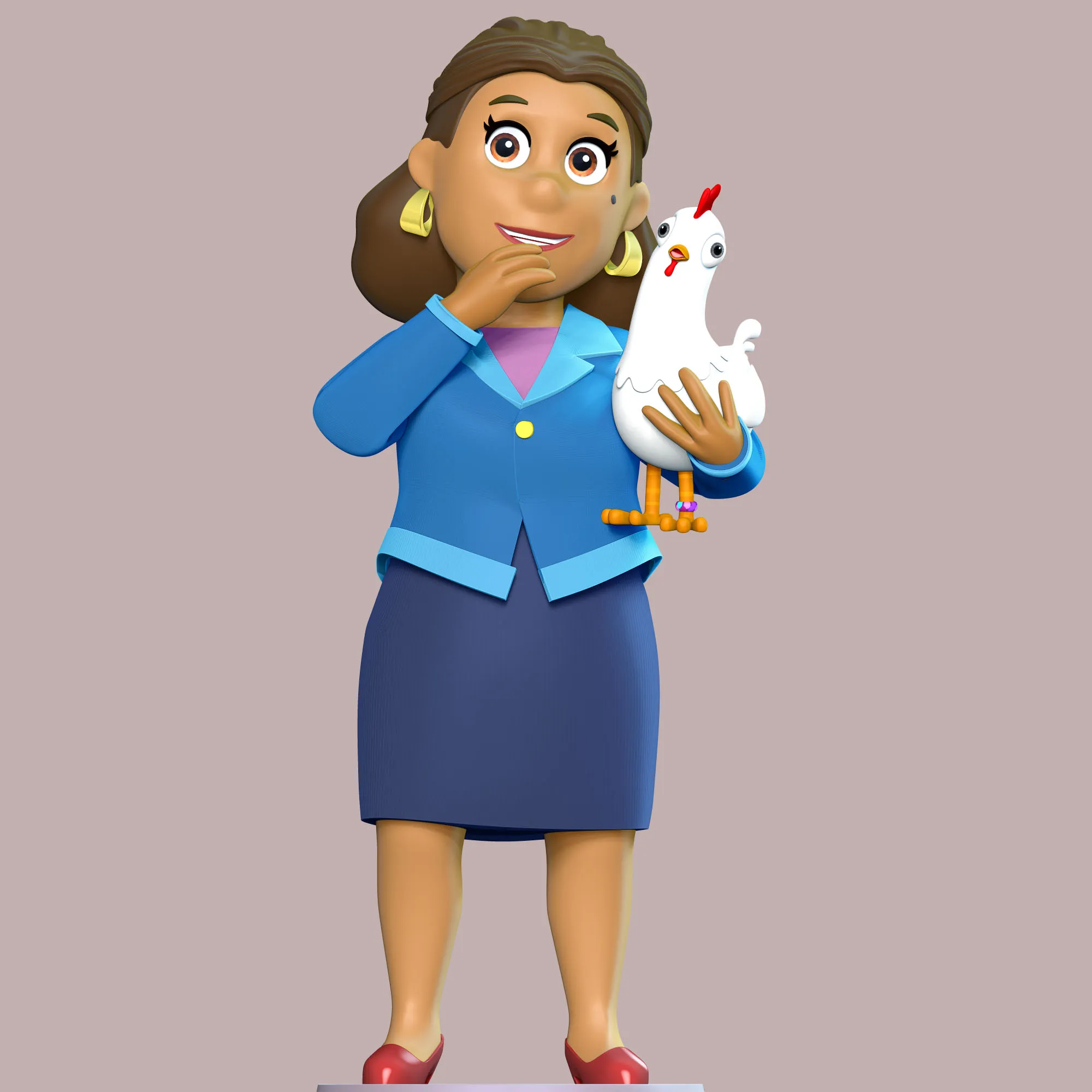 Mayor Goodway And Chickaletta - Paw Patrol