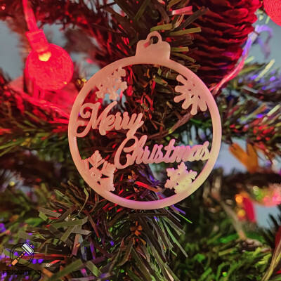 Merry Christmas Tree Decoration 🎄