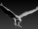 Sculptured eagle - 3D print-0