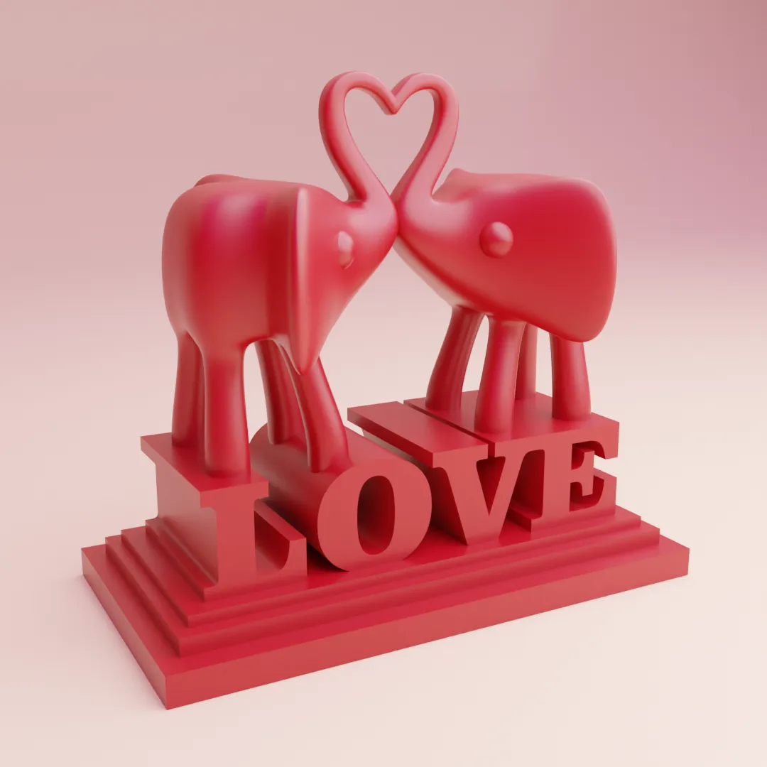 love elephants decoration idea for home